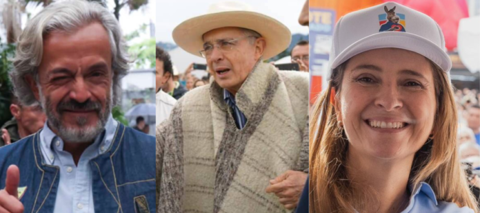 Uribe, Paloma Valencia y Oviedo