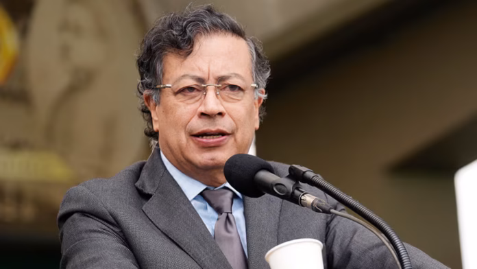 El presidente Gustavo Petro