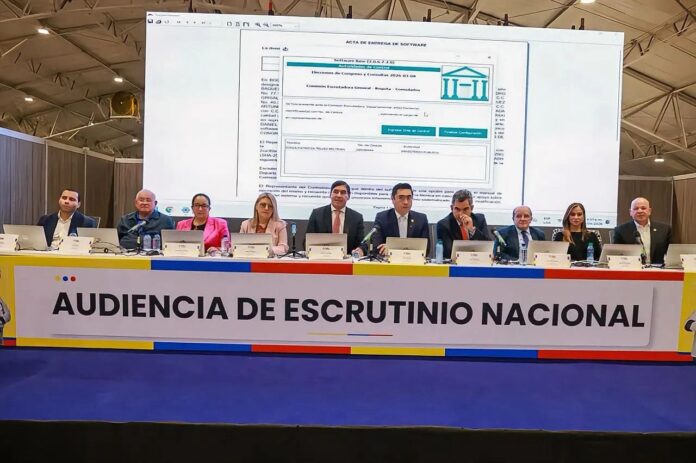 CNE activa auditoría nacional