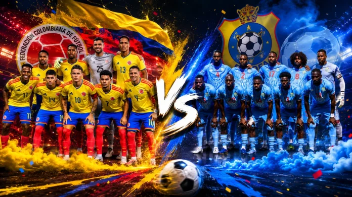 Colombia vs RD Congo