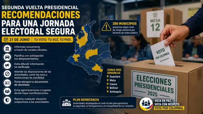 seguridad en la segunda vuelta