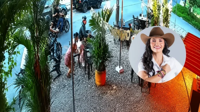 atraco a Amanda Rocío González