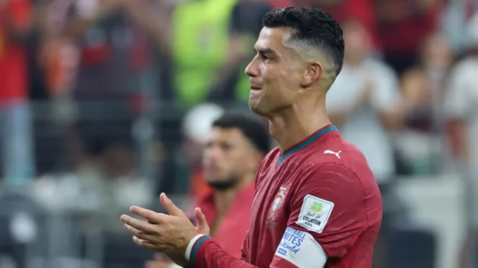 llanto de Cristiano Ronaldo