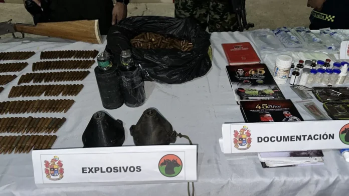 operación militar en Sácama