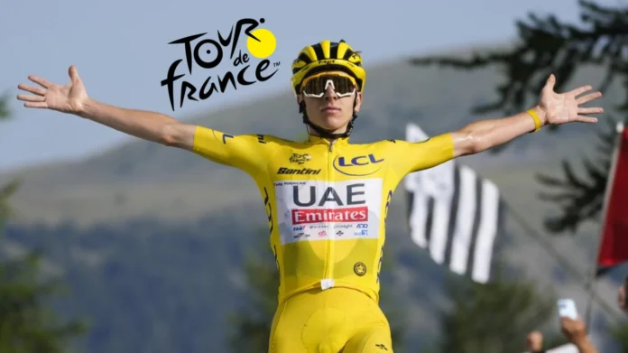 Pogacar Etapa 10 del Tour de France