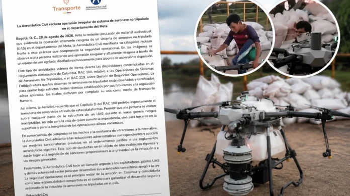 vuelo en dron agrícola