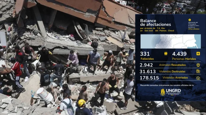 terremoto en Chocó