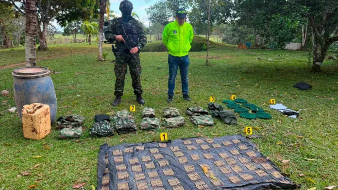 depósito ilegal en Puerto Lleras