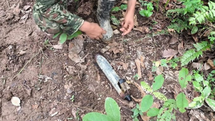 explosivos en Puerto Rondón