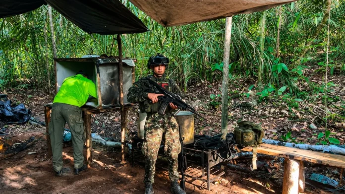 laboratorio de cocaína en Mapiripán